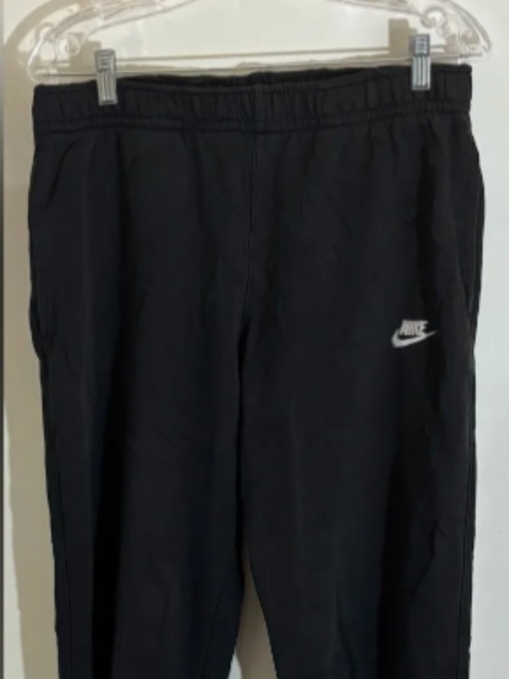 Nike Men’s Black Fleece Jogger Pants